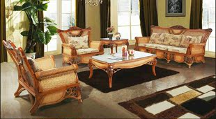 藤家具厂家直销藤艺沙发组合客厅藤椅沙发休闲小户型沙发五件套