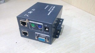 高清KVM双绞线延长器-兼容USB/PS2键盘鼠标接口-KVM转RJ45延长器