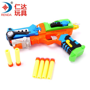 包邮软弹枪类儿童玩具变形玩具枪气球新品射击安全软子弹