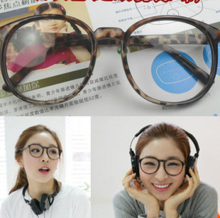 韩版女款大框超轻框架复古个性全框眼镜阿拉蕾正品潮人平光镜