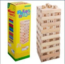 健康桌游 数字叠叠乐 层层叠 数字叠叠高积木 成人玩具 亲子玩具
