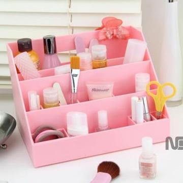 纳川多功能桌面整理柜 收纳架 化妆品收纳盒 杂物美容工具盒