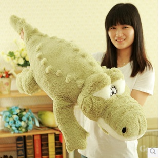鳄鱼毛绒玩具 大号 鳄鱼毛绒玩具2米 公仔布娃娃男女生日礼物包邮