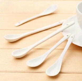 陶瓷杯勺子长勺短勺星巴克咖啡勺（支持购杯子套买，不支持单卖）