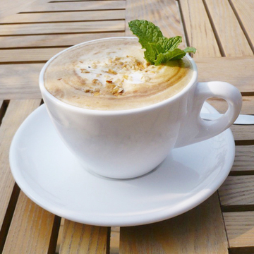 特价 咖啡杯 ACF咖啡杯 纯白加厚240毫升杯子卡布奇诺咖啡杯 陶瓷