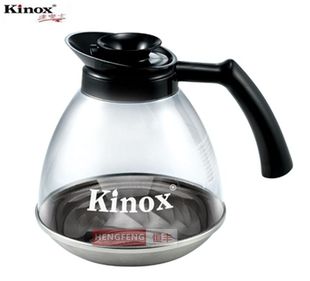 正品进口香港建乐士Kinox 8893不碎防弹钢底咖啡壶 电磁炉烧水壶