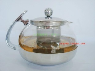 正品包邮雅风1200ml 耐热玻璃茶壶 不绣刚太极壶 泡茶壶 过滤茶具