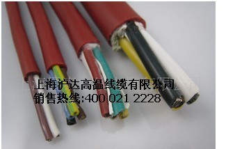 特软型耐高温电源线 电线.电缆线高温线 硅胶线 YGC 2*1MM2