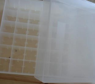 实验耗材 5ml塑料冷冻管盒 36孔冷存管盒 可开票