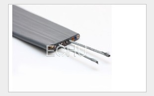 柔性扁平电缆TVVBG-STP 4*2*7/0.19 带钢丝  电梯网线 数据视频线