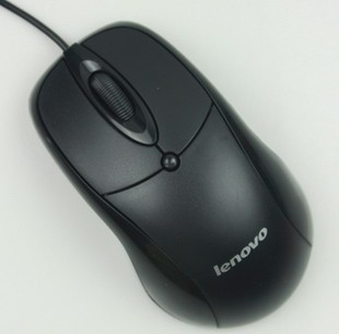 联想鼠标lenovo圆头PS/2鼠标台式机鼠标有线鼠标华硕惠普USB鼠标