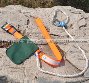 户外作业单腰安全带安全绳高空作业安全腰带保险带施工安全带装备