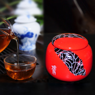 祁门红茶特级极品红香螺祁红毛峰高端瓷罐精装安徽茶