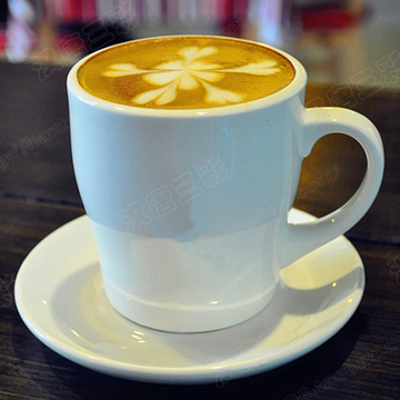 特价马克杯 咖啡杯 纯白350毫升奶茶杯加厚高档陶瓷 专业定制LOGO