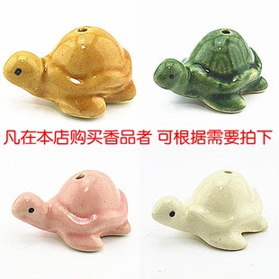 泰国进口陶瓷工艺品 可爱小乌龟 线香 香座 香插2667167941