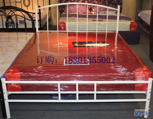 北京特卖铁架床/田园双人床/烤漆铁架床/便宜床 免费送货加安装