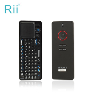 Rii mini i6 迷你键盘无线遥控键鼠双面按键带触控背光灯手机键盘