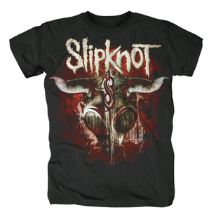 2014欧洲站最新款秋装Slipknot Goat Mask活结重金属摇滚乐队