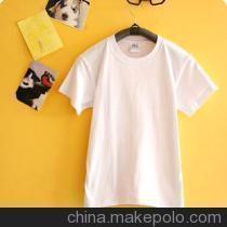 2014夏季儿童短袖空白T恤儿童文化衫可手绘来图定制批发