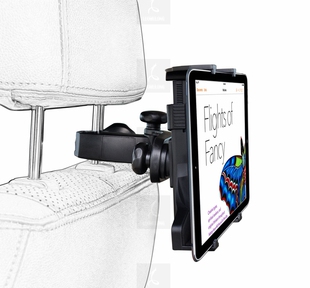 平板电脑支架车载苹果IPAD5懒人汽车后座头枕式支架通用三星包邮