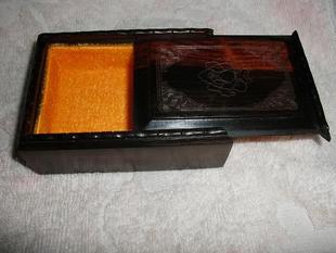 《禹熙堂》红木制工艺品包装盒 和田玉籽料 翡翠 玛瑙 银饰木盒子
