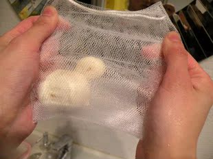 皂周边 出口日本起泡网打泡网 可挂皂独立包装泡沫丰富细腻