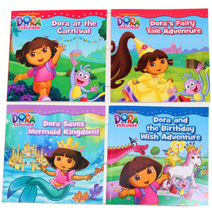 全套包邮 DORA朵拉和她朋友们 探险系列英文绘本 儿童早教故事书