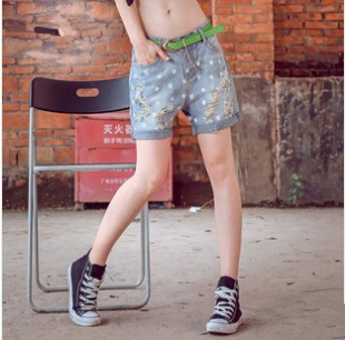 ONLY SEVEN2015夏新款牛仔短裤女韩版显瘦牛仔女短裤热裤垮裤