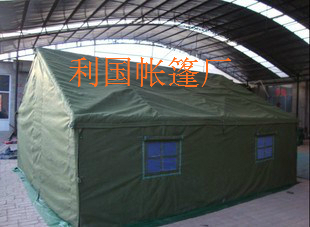 3米*4米*1.8米*2.6米防水加密帆布棉帐篷施工民用工程帐篷