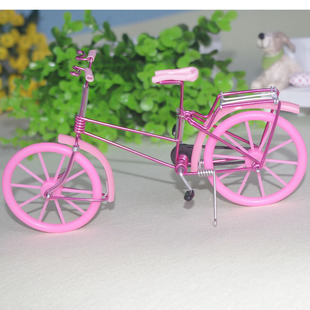 批发铁丝手工自行车 单车模型 特色创意生日礼品 创意节日礼物