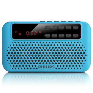 Philips/飞利浦SBM120插卡音箱收音机迷你小音箱mp3播放器U盘