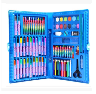 包邮卡通蜡笔文具套装  画笔绘画套装 组合绘画工具水彩笔 画笔