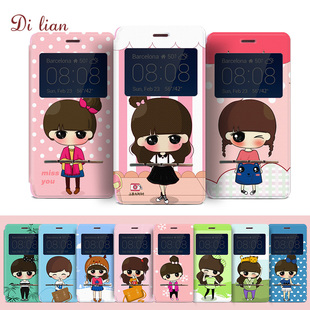 DiLiAN 小希iPhone6防摔保护套4.7寸苹果6手机壳可爱卡通韩国皮套