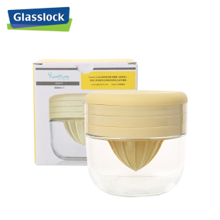 Glasslock韩国进口家用婴幼儿辅食手动榨汁机研磨器玻璃