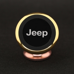 Jeep指南者自由光牧马人自由客 360度旋转汽车车标车载手机支架