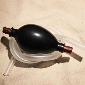 水悦星茶盘排水管带吸水球 功夫茶道配件防冻橡胶球茶渣桶排水球