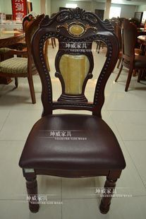 实木家具 酒店餐厅会所椅 现代中式雕花靠背餐椅 厂家直销 特价