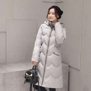棉衣外套女2016韩版冬装新品大码修身中长款棉服加厚保暖棉袄女潮