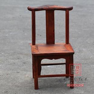 正品老挝大红酸枝官帽椅 红木家具 红木小官帽椅 明清古典 实木椅