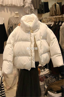 2015韩国东大门代购加厚宽松外套小棉衣女短款学生棉服面包服潮