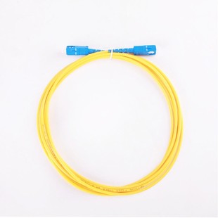 瑞晟 SC-SC 3米 单模光纤跳线 收发器 光纤尾纤 光纤延长线光跳线