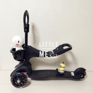 【little me】德国micro同款mini三合一3in1儿童三轮学步滑板车