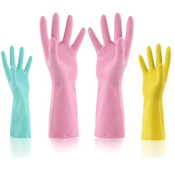 洗衣服 洗碗薄款 乳胶橡胶皮塑胶 清洁家务用厨房 清洁卫生手套