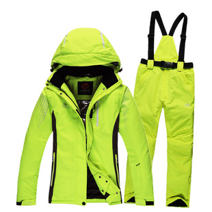 户外滑雪服套装 男 女款 2014滑雪服 滑雪裤 防水保暖加厚 包邮