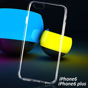 诗米乐 iPhone6 plus手机壳5.5超薄透明软壳 苹果6手机保护套4.7