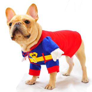 宠物衣服狗狗超人蜘蛛侠蝙蝠侠立体变身装泰迪比熊猫猫咪狗狗衣服