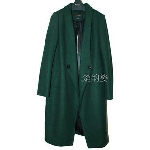 YWD7119气质时尚羊毛外套 专柜正品 2015秋冬新款