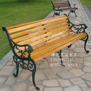 1.8米加长户外铸铁公园椅，园林椅，广场椅，室外休闲椅，长凳