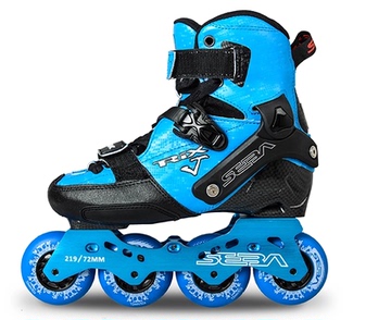 2015新款米高儿童平花鞋SEBA TRIX-J轮滑鞋男女高端溜冰鞋花式鞋