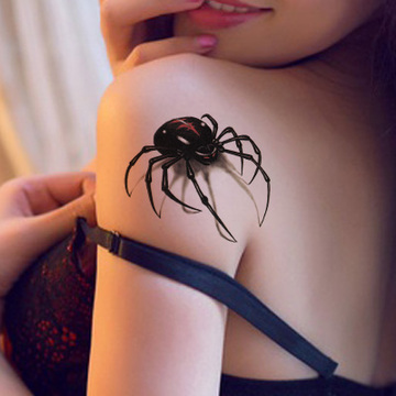 纹身贴 男女款蜘蛛防水持久性感个性仿真刺青 QS-A027